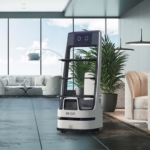 매장 운영을 돕는 자율주행 LG CLOi 서빙로봇